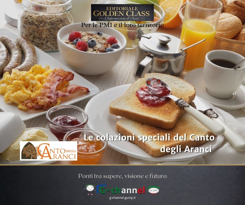 Le colazioni speciali del Canto degli Aranci